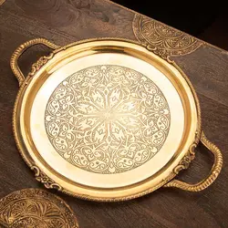 ست پذیرایی برنجی طلایی کد 325