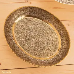 ست پذیرایی برنجی آنتیک کد 329