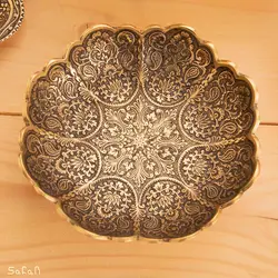 ست پذیرایی برنجی آنتیک کد 329