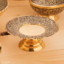 ست پذیرایی برنجی آنتیک کد 329