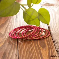 النگو هندی طلایی نخی