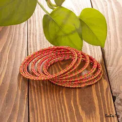 النگو هندی طلایی نخی