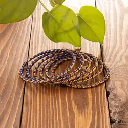 النگو هندی طلایی نخی