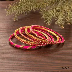 النگو هندی نخی طلایی