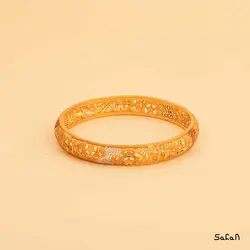 النگو هندی طلایی فلزی