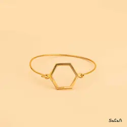 دستبند هندی برنجی بازشو