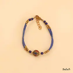 دستبند هندی فیروزه