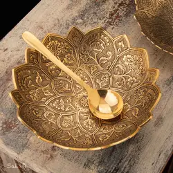 ست پذیرایی برنجی آنتیک کد 348