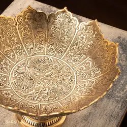 ست پذیرایی برنجی آنتیک کد 348