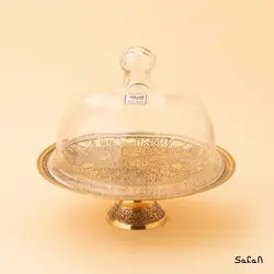 کیک خوری برنجی هندی پایه دار