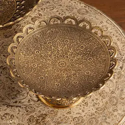 ست پذیرایی برنجی آنتیک کد 362