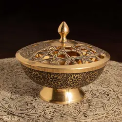 ست پذیرایی برنجی آنتیک کد 362