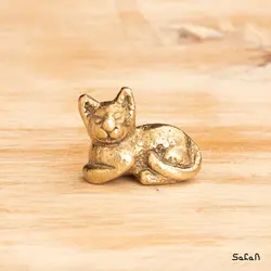 عودسوز هندی برنجی گربه