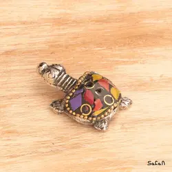 مجسمه عودسوز هندی لاکپشت