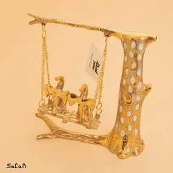 مجسمه فبل برنج و صدف 6465