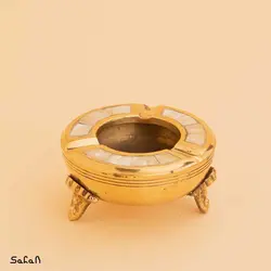 زیرسیگاری برنج و صدف 5253