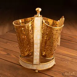 ست دکوراسیون برنج و صدف کد 412