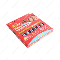 ماژیک گریم صورت فان بو مدل متالیک بسته 6 رنگ