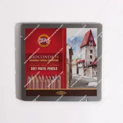 مداد پاستل 24 رنگ کوه نور مدل GIOCONDA 8828
