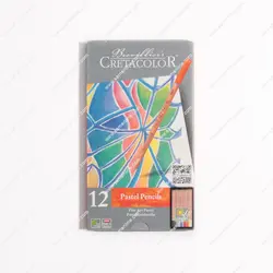 مداد پاستل 12 رنگ کرتا کالر