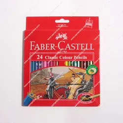 مدادرنگی 24 رنگ فابر کاستل مدل کلاسیک