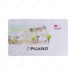 مدادرنگی 36 رنگ پیکاسو آرتیست مدل 7100 جعبه فلزی