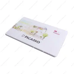 مدادرنگی 36 رنگ پیکاسو آرتیست مدل 7100 جعبه فلزی