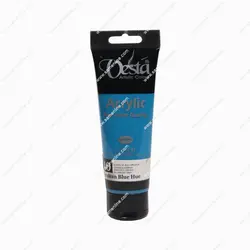 رنگ اکریلیک تک رنگ وستا 75 میلی لیتری کد Cerulean Blue Hue 10