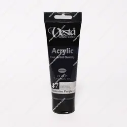 رنگ اکریلیک تک رنگ وستا 75 میلی لیتری کد Dioxazine Purple 47
