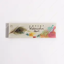 آبرنگ 24 رنگ آقا میری