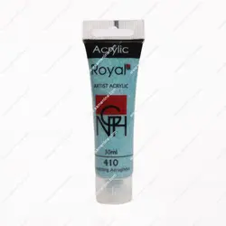 رنگ اکریلیک تک رنگ رویال 30 میل کد Gleamimg Aeruginous 410