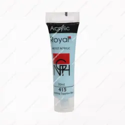 رنگ اکریلیک تک رنگ رویال 30 میل کد Gleamimg  Sapphire Blue 415