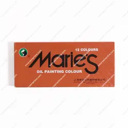 رنگ روغن 12 رنگ ماریس ( کله اسبی ) کد E1381