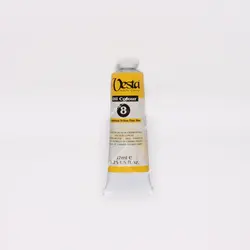 رنگ روغن 37 میل تکرنگ وستا مدل Cadmium Yellow Pale Hue 8