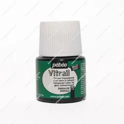 رنگ ویترای تک رنگ پ ب او کد Emerald 13 (خشک میباشد)