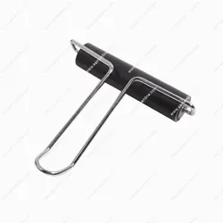 غلطک چاپ دسته فلزی 15 سانتی متری