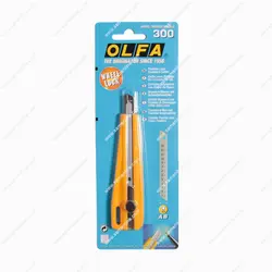 کاتر 45 درجه پیچی الفا مدل 300