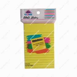 کاغذ یادداشت چسب دار ( استیک نوت ) اسکول فنس کد FA9205