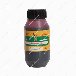 مرکب خوشنویسی سیمین رنگ قرمز