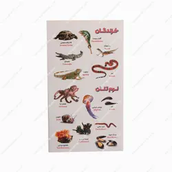 دفترچه برچسب های آموزشی ترنه