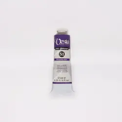 رنگ روغن 37 میل تکرنگ وستا مدل Ultramarine Violet 51