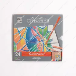 مداد پاستل 24 رنگ کرتا کالر