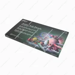 پاستل گچی 48 رنگ گالری مونگیو مدل MVP gallery