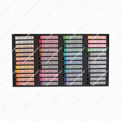 پاستل گچی 48 رنگ گالری مونگیو مدل MVP gallery