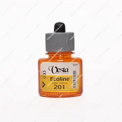 رنگ اکولین تک رنگ وستا کد  Light Yellow 201