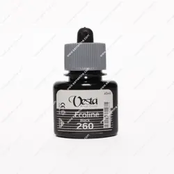 رنگ اکولین تک رنگ وستا کد  Black 260