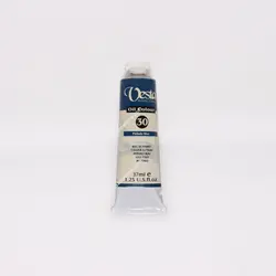 رنگ روغن 37 میل تکرنگ وستا مدل Phthalo Blue 30