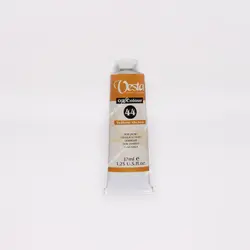 رنگ روغن 37 میل تکرنگ وستا مدل Yellow Ochre 44