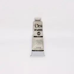 رنگ روغن 37 میل تکرنگ وستا مدل Zinc White 45