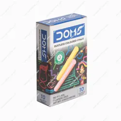 گچ رنگی تخته سیاه دامس بسته 10 رنگ